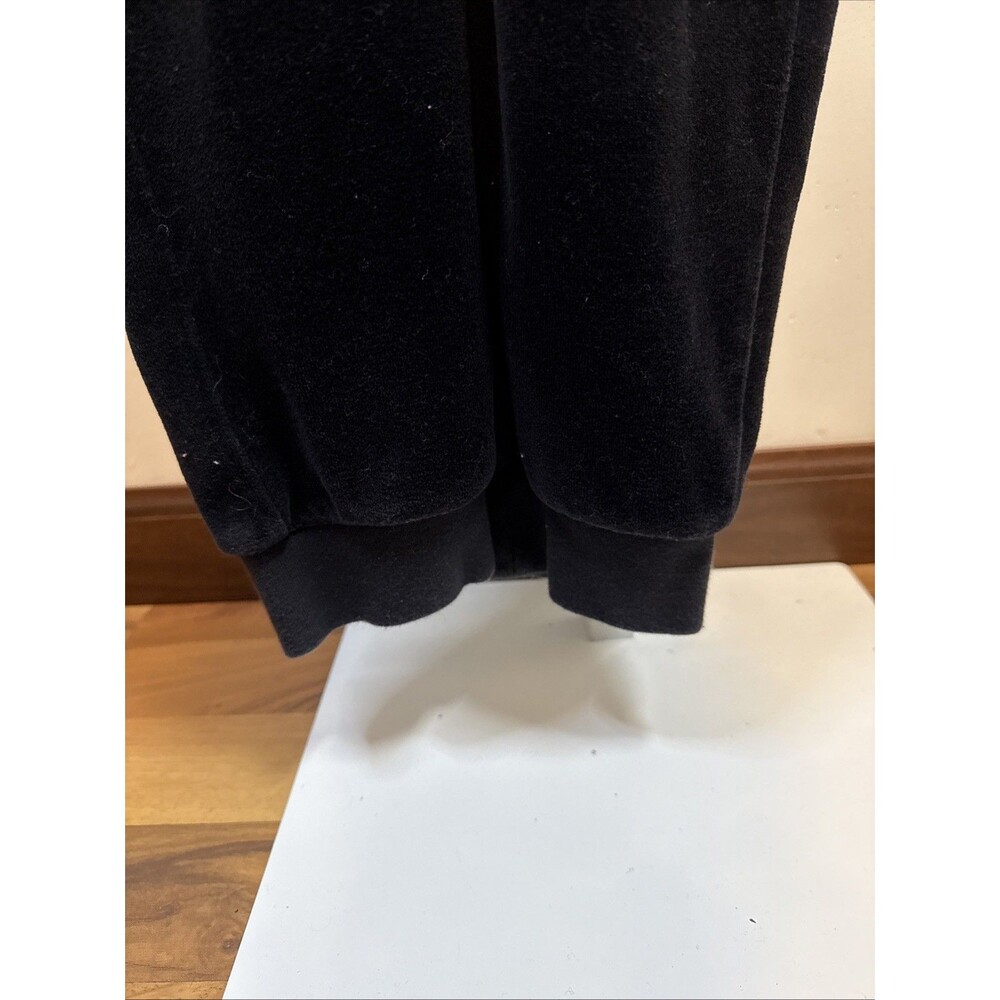 VTG Juicy Couture Black Label Velour Jumpsuit Sz S Black Y2K Coverall/Jumpsuit - Picture 3 of 9